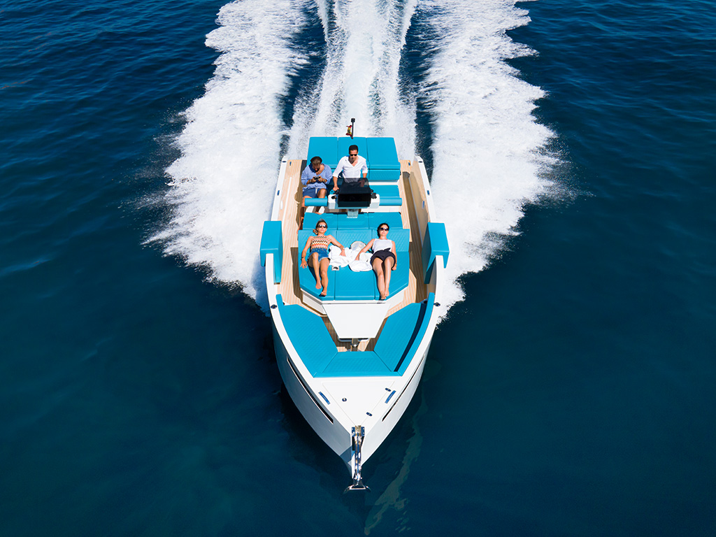 De Antonio Yachts D28 Deck -The Boat Club